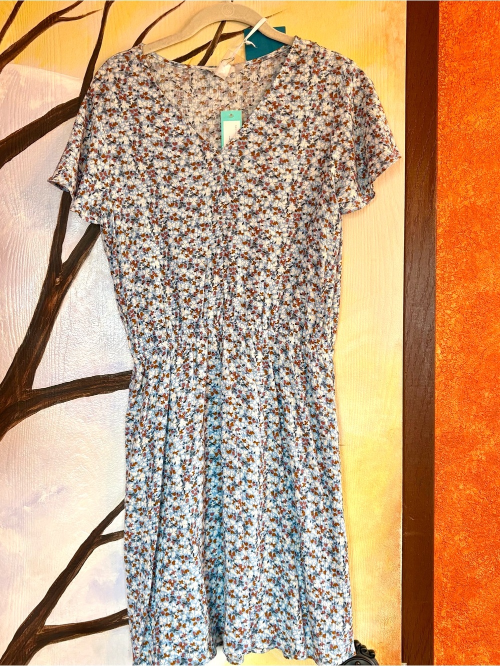 NWT Market & Spruce Flutter Sleeve Dress